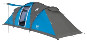 Cort Coleman Spruce Falls 4 persoane cu 2 camere, 3000 mm impermeabil, 12.2 kg - Img 2