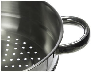 Cos de aburi Ibili Oslo, 24 cm, otel inoxidabil, pentru oale si tigai - Img 3