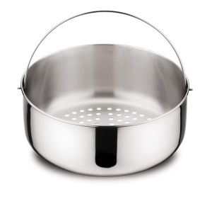 Cos de aburi Lagostina din otel inoxidabil, 18 cm, compatibil cu oale sub presiune de 5 l - Img 2
