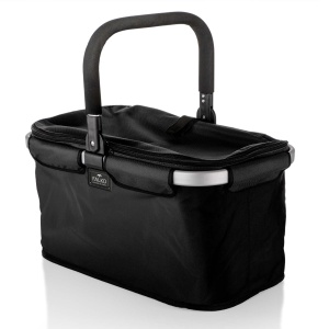 Cos de cumparaturi Genius A14363 Falko Premium, 22l, albastru, pliabil - Img 7
