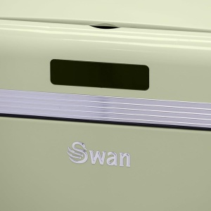 Cos de gunoi automat Swan Retro, 45 litri, metalic, verde - Img 4