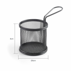 Cos servire snack Lacor 61150, otel inoxidabil, mattschwarz, 9x8 cm - Img 2