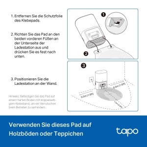 Covoare de protectie Tapo RVA411 pentru aspiratoare RV30 Max Plus si RV20 Max Plus, impermeabil - Img 2