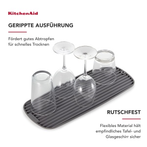 Covoare de uscare KitchenAid Slim, design compact, 43cm x 18cm - Img 3