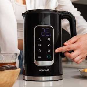 Cratita electrica Cecotec Thermosense 500 Touch 1,7L, 2200W, inox - Img 3