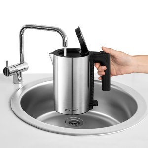 Cratita electrica Cloer David, 0,8 litri, 1960 W, inox mat - Img 3