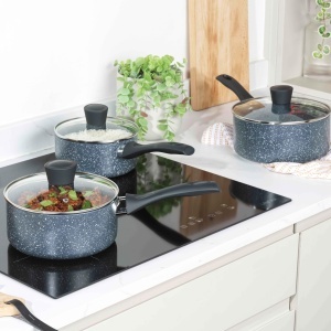 Cratita Russell Hobbs RH00845EU 18cm 2L Antiaderenta Compatibila Inductie Capac din Sticla - Img 5