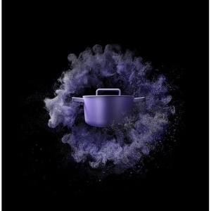 Cratita WMF Flavour 24 cm Gusseisen Violett Inductie Capac cu Condensare - Img 17