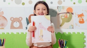 Creion colorat BIC Kids ECOlutions Evolution, 24 culori, bruchsicher, fara lemn - Img 8