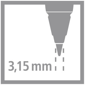 Creion mecanic ergonomic STABILO EASYergo 3.15 pentru dreptaci, cu mina HB, 3,15 mm - Img 8