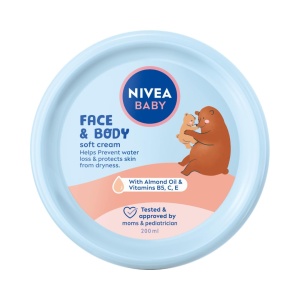 Crema de fata si corp NIVEA BABY 200 ml cu ulei de migdale si vitamine
