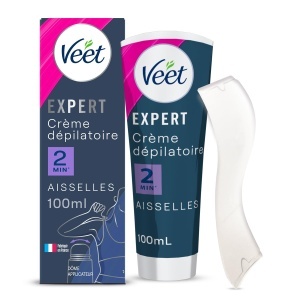 Crema depilatoare Veet Expert 100ml cu Sheabutter pentru toate tipurile de piele