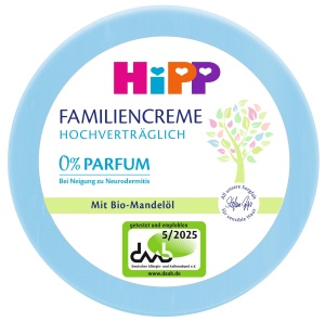 Crema pentru familie HiPP, 300 ml, cu Sheabutter si Aloe Vera, parfumfree - Img 2