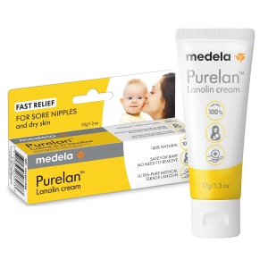 Crema pentru mameloane Medela Purelan 37g, 100 naturala, hipoalergenica