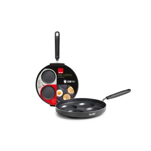 Crepe-Pana IBILI Indubasic, 4 Mini-Crepes, 26 cm, Aluminiu, Anti-Haft