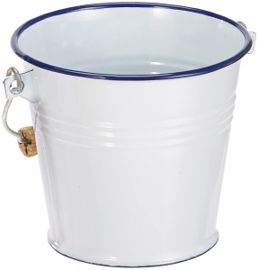 Cubo din Otel IBILI 903314, 14 cm, Culoare Alba - Img 2