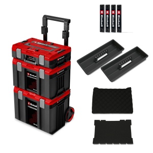 Cufar de unelte Einhell E-Case Rolling Workshop SEALED, 120 kg, modular