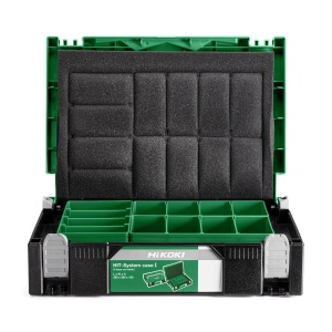 Cufar de unelte HiKOKI HSC I, verde-negru, 3 cutii incluse, 295x395x105mm