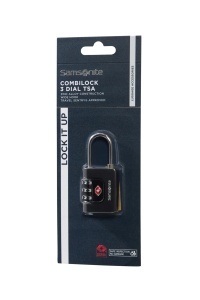 Culoare Neagra Samsonite TA Revolution - Lacat cu Combinatie 3 Cifre - Img 3