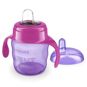 Cupa de invatare Philips Avent SCF55103, 200 ml, cu trunchi din silicon - Img 3