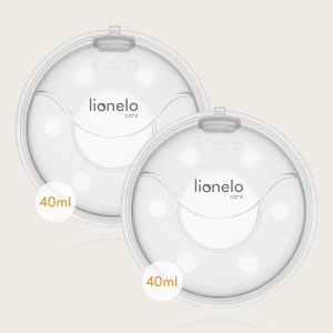 Cupa pentru colectare lapte matern Lionelo MILKY PLUS, 60 ml, 2 bucati, silicon BPA-free - Img 5