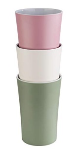 Cupa pentru dressing APS Pastell, 1.5 litri, 13 cm, alba, melamin - Img 2