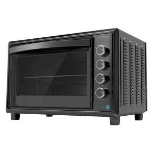 Cuptor cu convectie Cecotec BakeToast 6090, 60L, 2200W, Negru