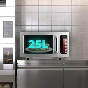 Cuptor cu microunde Cecotec FlatPro 2500 Touch, 25L, 1000W - Img 2