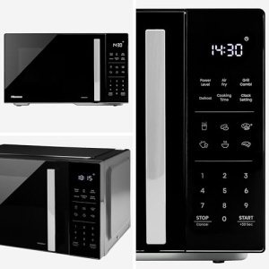Cuptor cu microunde Hisense H23MOBS5HC, 23L, 900W, Air Fry, Negru - Img 15