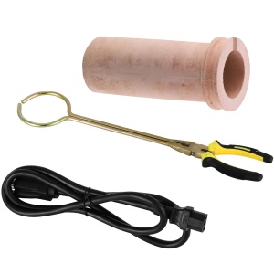 Cuptor de topire VEVOR 1350 W, 1 kg capacitate, 1150 C - Img 2
