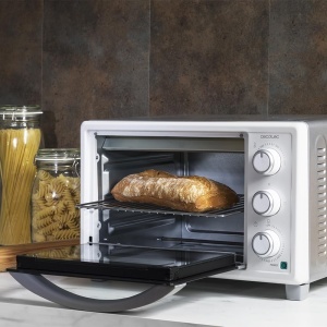 Cuptor electric Cecotec Minibackofen Bake Toast 2300, 23 L, 1500 W, alb - Img 2