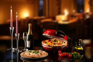 Cuptor pentru pizza Ariete 909, 1200W, 400C, cu placa rezistenta la foc, rosu - Img 10