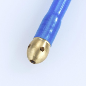 Curatator de tevi Maximex POWER Rohr-frei TWISTER, 2.5 m, duza din alama, albastru - Img 8