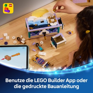 Cutie de bijuterii LEGO Disney Princess Jasmin - Set cu 2 papusi, 458 piese - Img 7