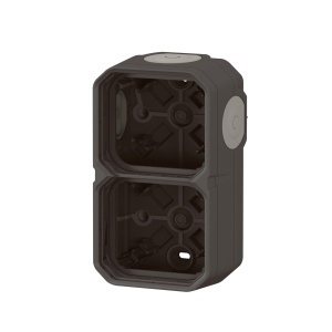 Cutie de conectie Legrand Plexo 2-fach, IP55, culoare antracit - Img 4