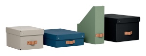 Cutie de depozitare Leitz Puro, 2 bucati, 17 L, verde, din carton reciclat - Img 8