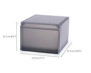 Cutie de depozitare pentru incaltaminte Joseph Joseph ShoeCase Premium, 2 bucati, ventilata - Img 4
