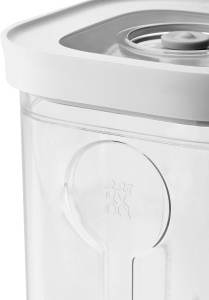 Cutie de depozitare ZWILLING Fresh Save Cube 2S 08L Transparenta Vakuumierabila - Img 3