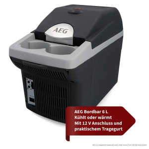 Cutie de racire AEG Bordbar BK 6, 6 litri, 12V, termoelektrica - Img 2