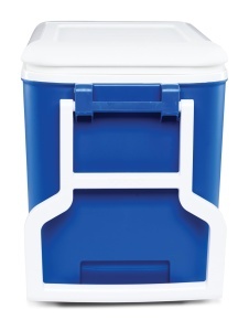 Cutie de racire Igloo Wheelie Cool 38, capacitate 36 litri, cu roti - Img 2