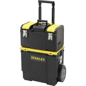 Cutie de unelte mobila Stanley 1-70-327, 2-in-1, cu roti mari, 48x57x29 cm