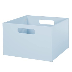 Cutie depozitare copii Roba - 26x42x38 cm - lemn albastru deschis
