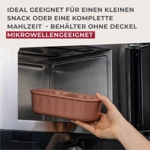 Cutie depozitare Fackelmann Flexibox 1000 ml capac flexibil TPE culoare rosu - Img 6