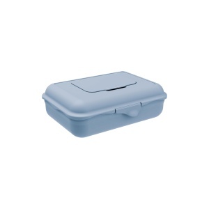Cutie pentru servetele umede Rotho Babydesign 1,25 L, albastra, reutilizabila