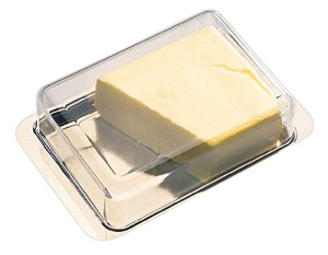 Cutie pentru Unt APS 63 din Otel Inoxidabil, 250g, 16 x 9,5 x 5,5 cm - Img 8