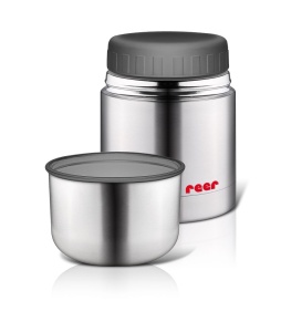 Cutie termica Reer 90430 din otel inoxidabil, 350ml, cu capac de PP