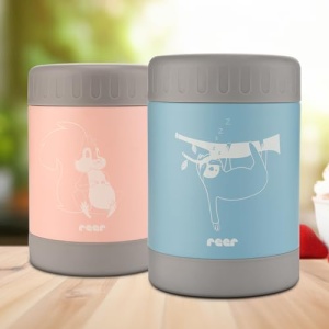 Cutie Termica Reer ColourDesign 300 ml din Otel Inoxidabil, Roz - Img 10