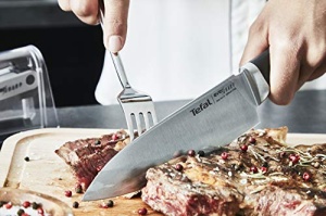 Cutit bucatar Tefal Ever Sharp K25690 165 cm Tehnologie de ascutire automata NegruArgintiu - Img 15