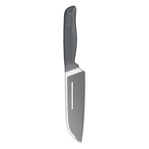 Cutit bucatarie Zyliss Santoku, lama inox 15 cm, maner ergonomic sustenabil