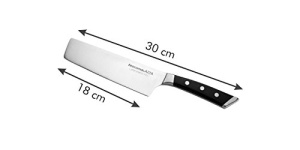 Cutit japonez Tescoma AZZA NAKIRI 18 cm din otel inoxidabil - Img 4